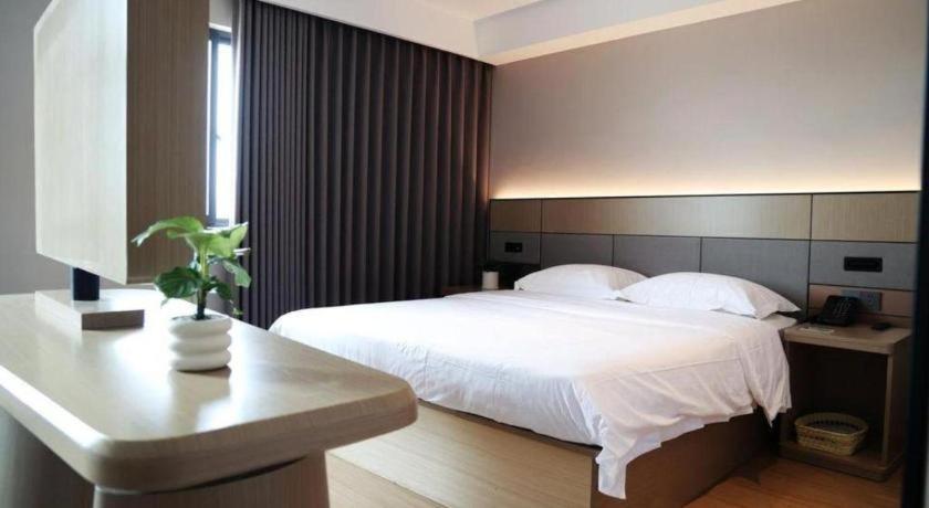 Greentree Inn Suzhou Industrial Zone Yangcheng Lake Weiting Mong Kok Express Hotel Exterior foto